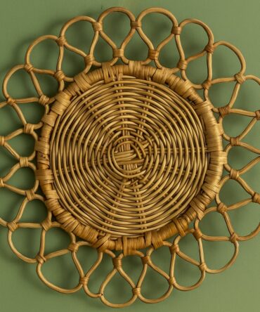 Handmade Cane Wall Hanging For Home Decor