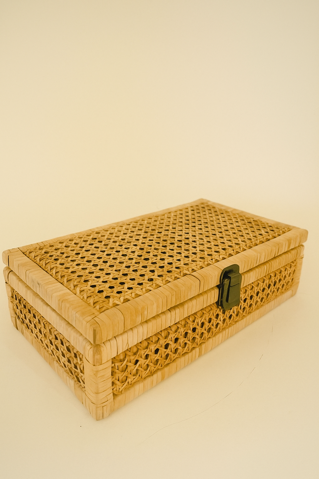 Handwoven Rattan Small Storage Box – Sustainable Studio