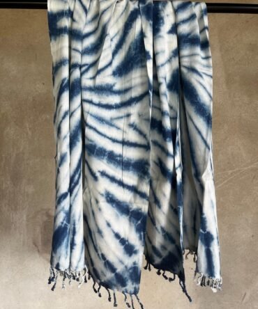 Eri Silk Indigo Stole