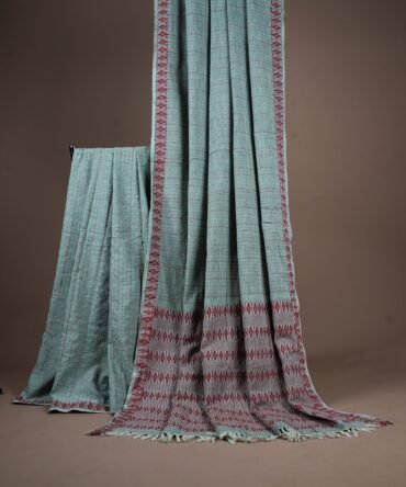 Grey Eri Silk Saree