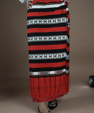 Zeliang Tribe Naga Loinloom Woven Wrap Around Skirt