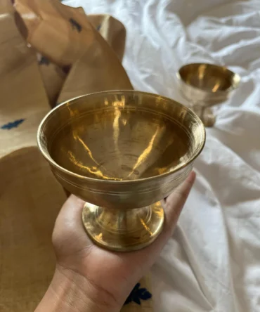 Brass Ban Bati, 0.3 Liters, Gold