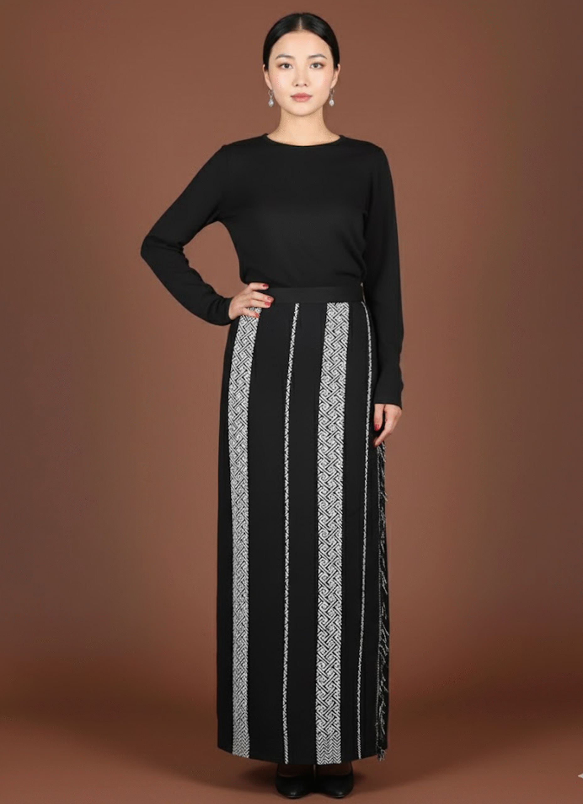 Hmaram Mizo Puan / Wrap Around Skirt