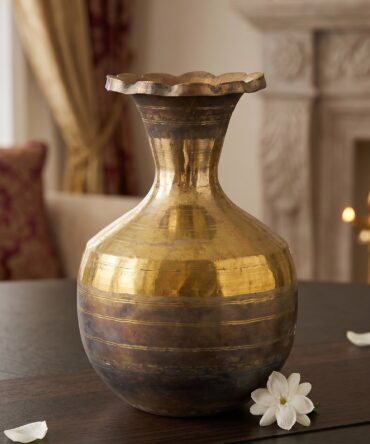 Traditional Assamese Sarthebari Brass Koloh / Vessel