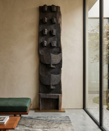 Exotic Naga Wooden Panel For Wall Decor