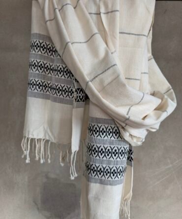 Handwoven Eri Silk Stole