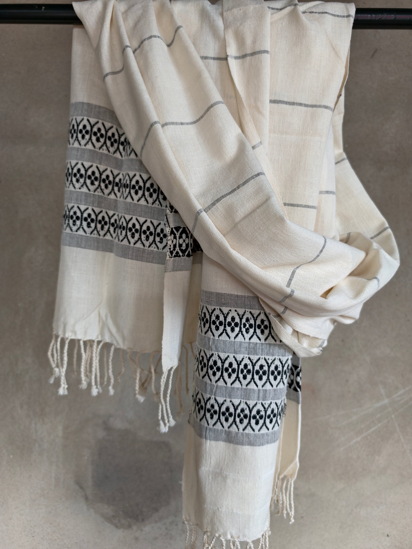 Handwoven Eri Silk Stole